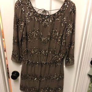 Adrianna Papell Sequin Dress
